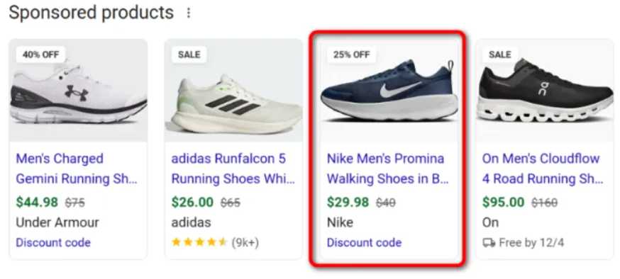 Figure 3 caught my eye simply by facing the opposite direction of every other shoe in the category.