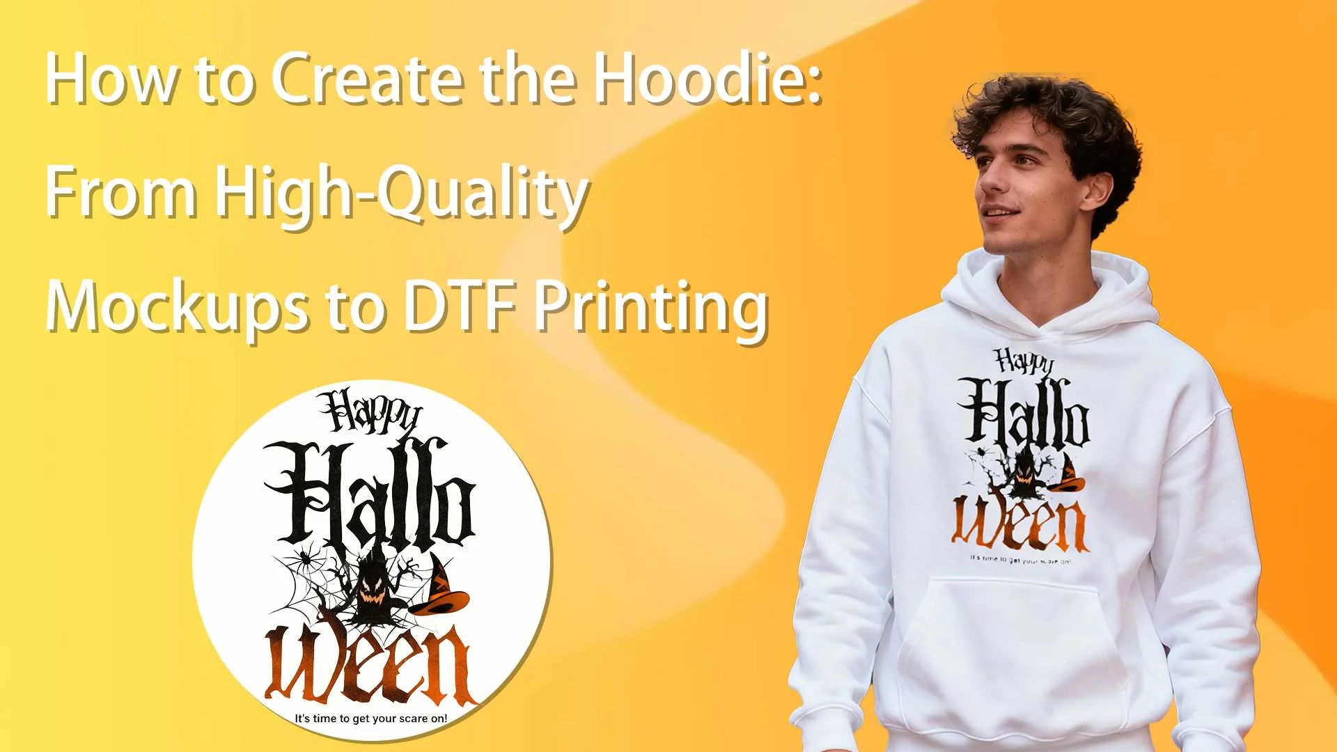 How to Create the Hoodie: From High-Quality Mockups to DTF Printing