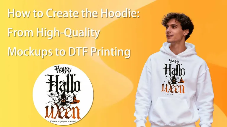 How to Create the Hoodie: From High-Quality Mockups to DTF Printing