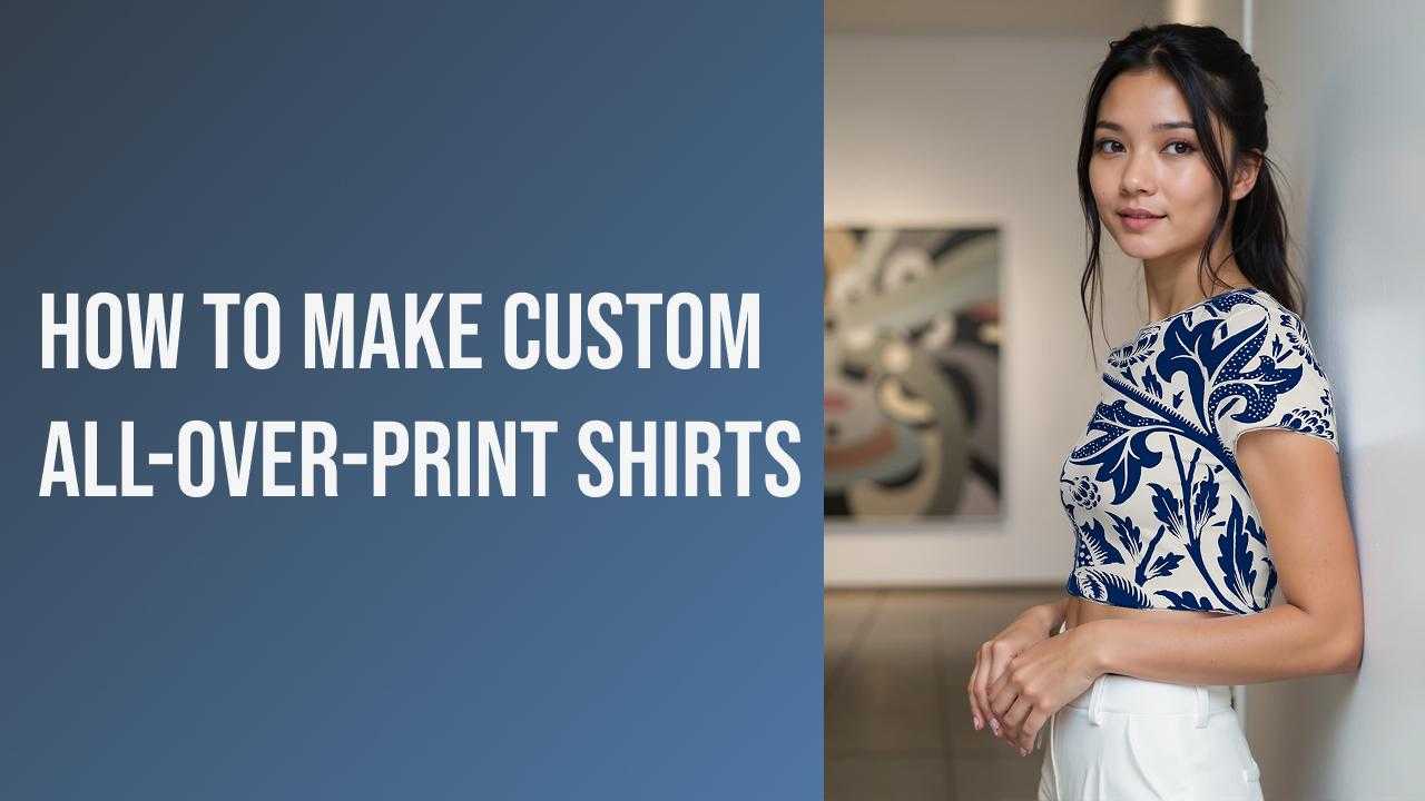2026 Ultimate Guide: How to Design & Visualize All-Over-Print Shirts