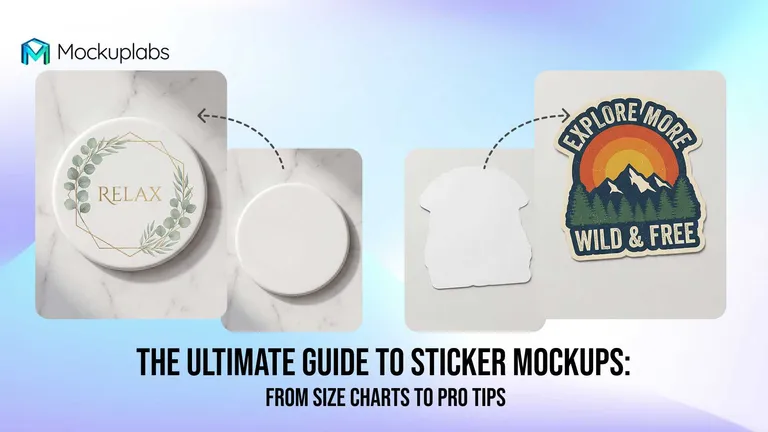 The Ultimate Guide to Sticker Mockups: From Size Charts to Pro Tips