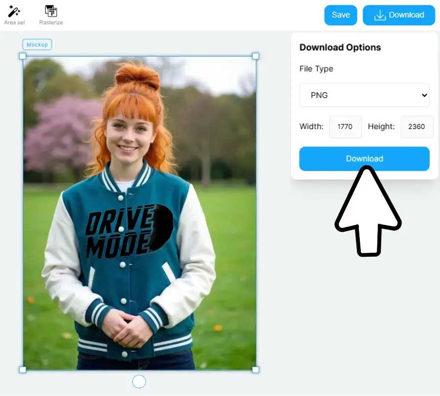 Download your mockup