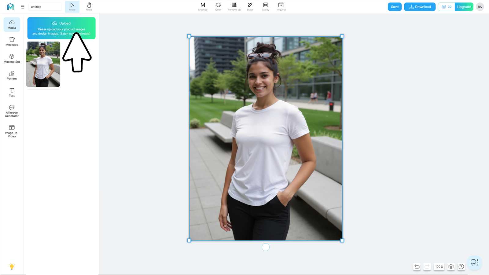 How to Make Custom All-Over-Print Shirts with Mockuplabs