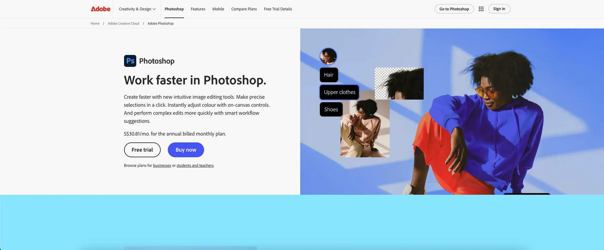 Adobe Photoshop official site