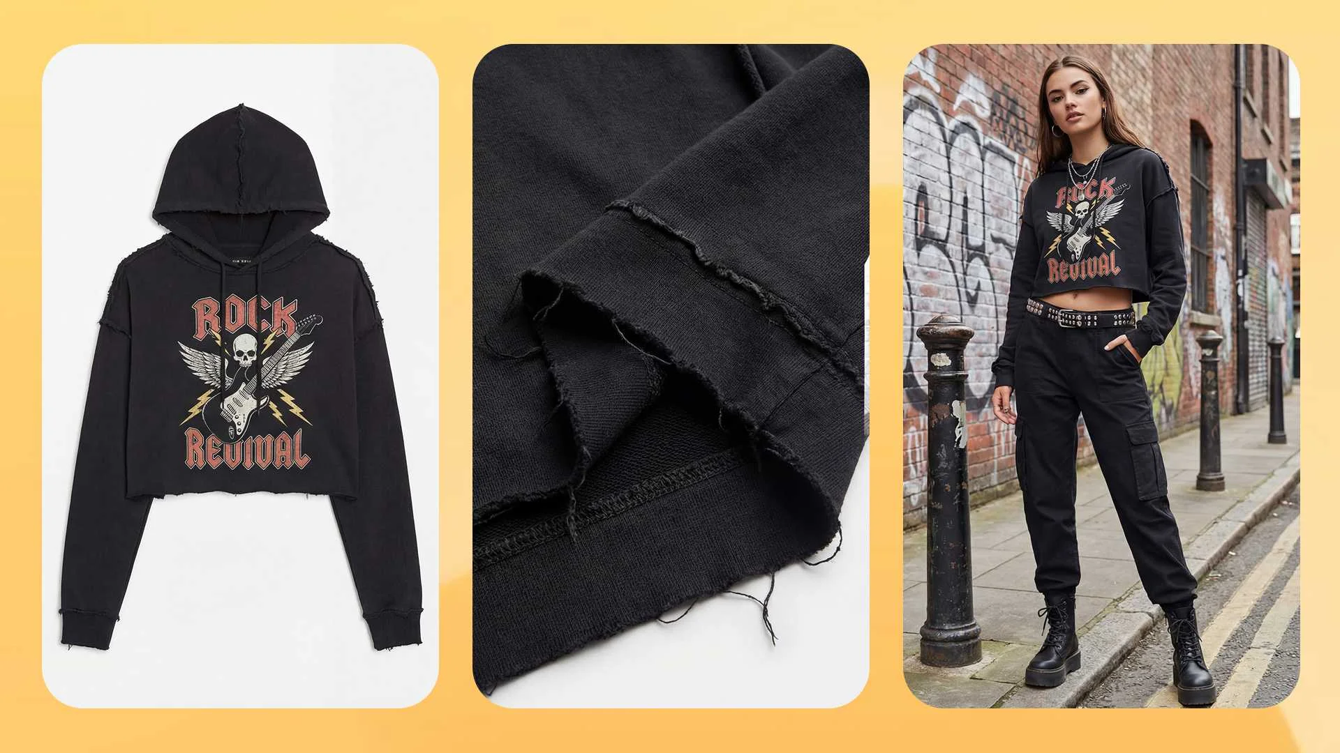 Cropped Hoodies with the Y2K revival