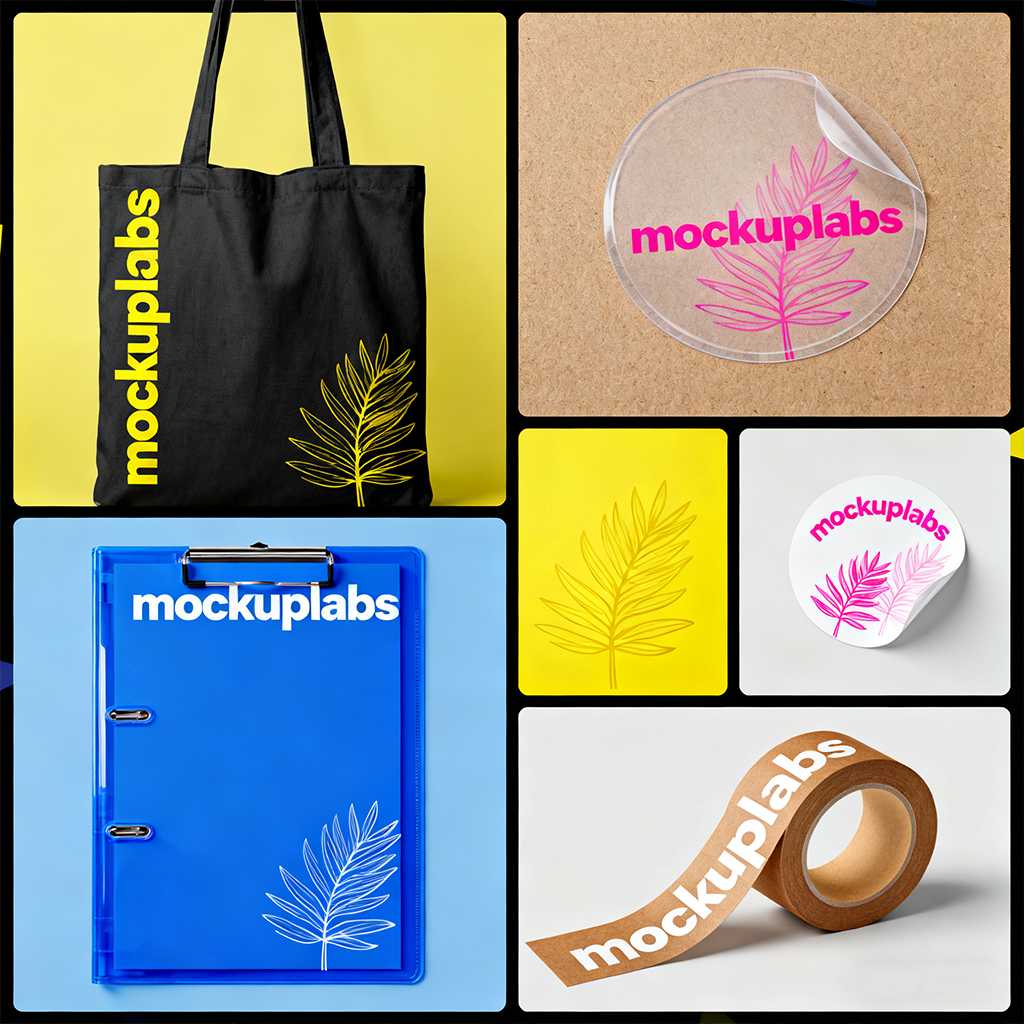 types-of-branding-mockups-examples-apparel-stationery-packaging