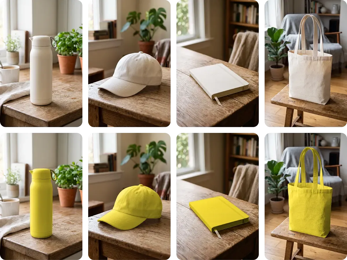 Recolor Complete Product Galleries in One Batch