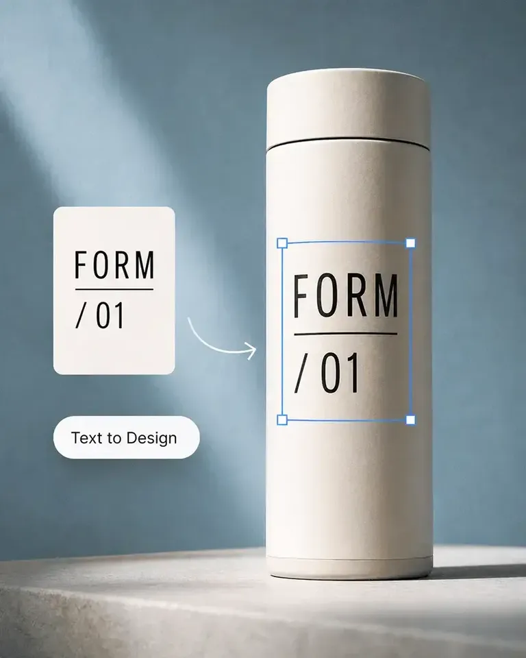 text-to-design: tool preview