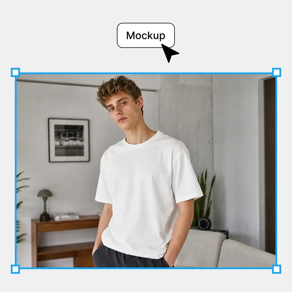 제품을 Mockup으로 변환