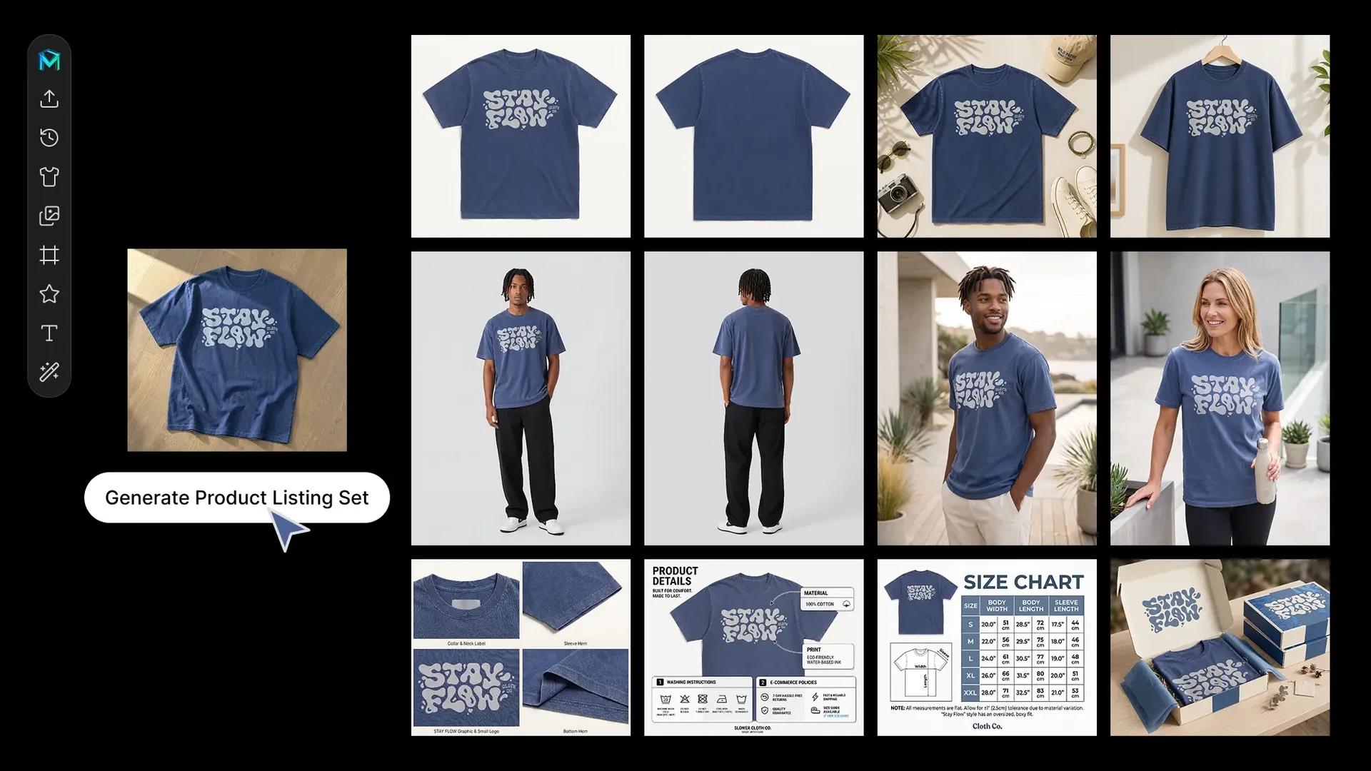 Product Listing Image Generator feature preview