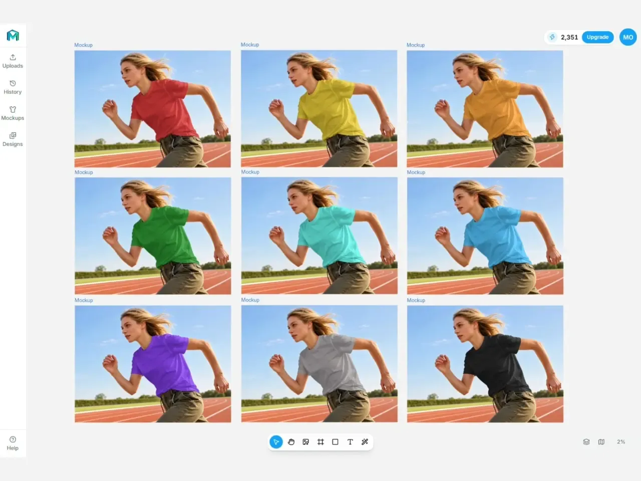 Create precise product color variants