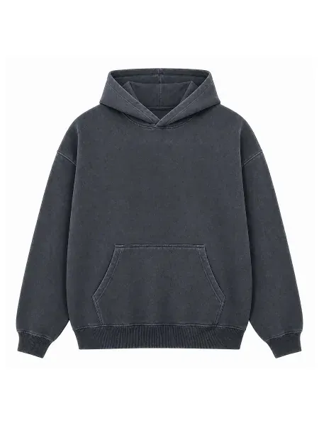 Blank charcoal hoodie product source