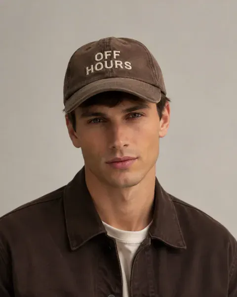 Embroidered cap collection