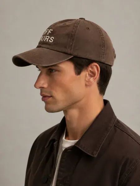 Embroidered cap collection