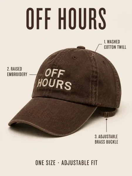 Embroidered cap collection