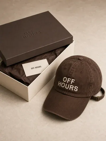 Embroidered cap collection