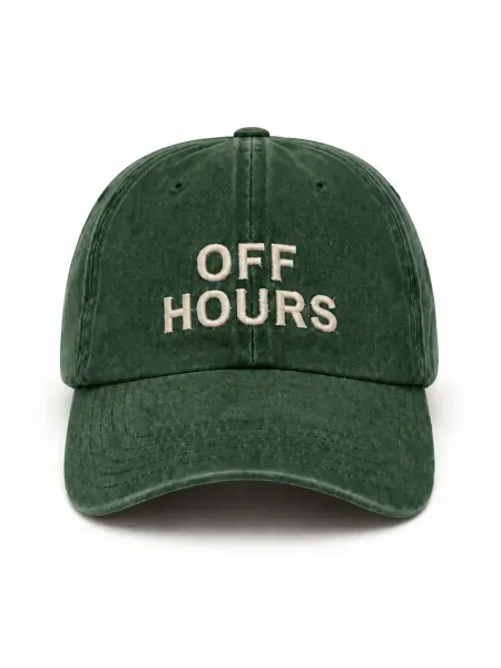 Embroidered cap collection