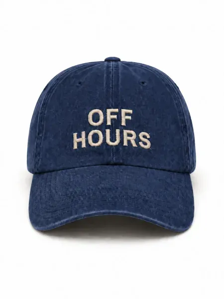 Embroidered cap collection
