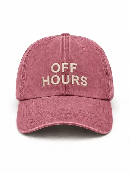 Embroidered cap collection