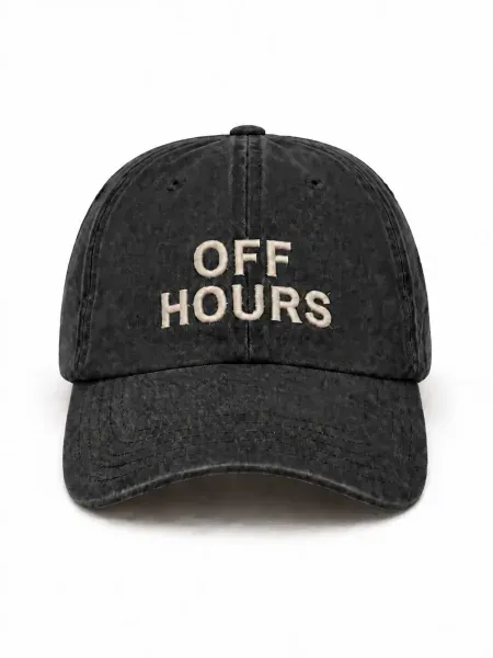 Embroidered cap collection
