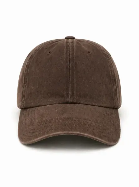 Blank brown baseball cap product source