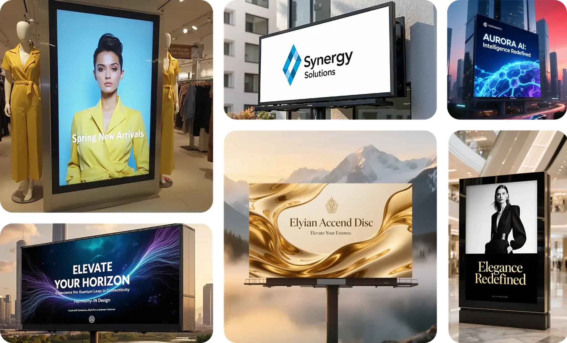 Editable mockup from your own billboard photo for Billboard Mockup