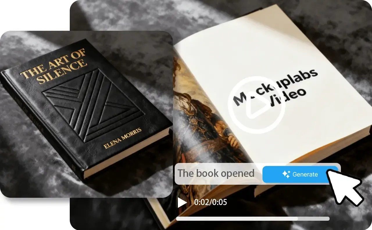 Book Video Mockup product-content workflow