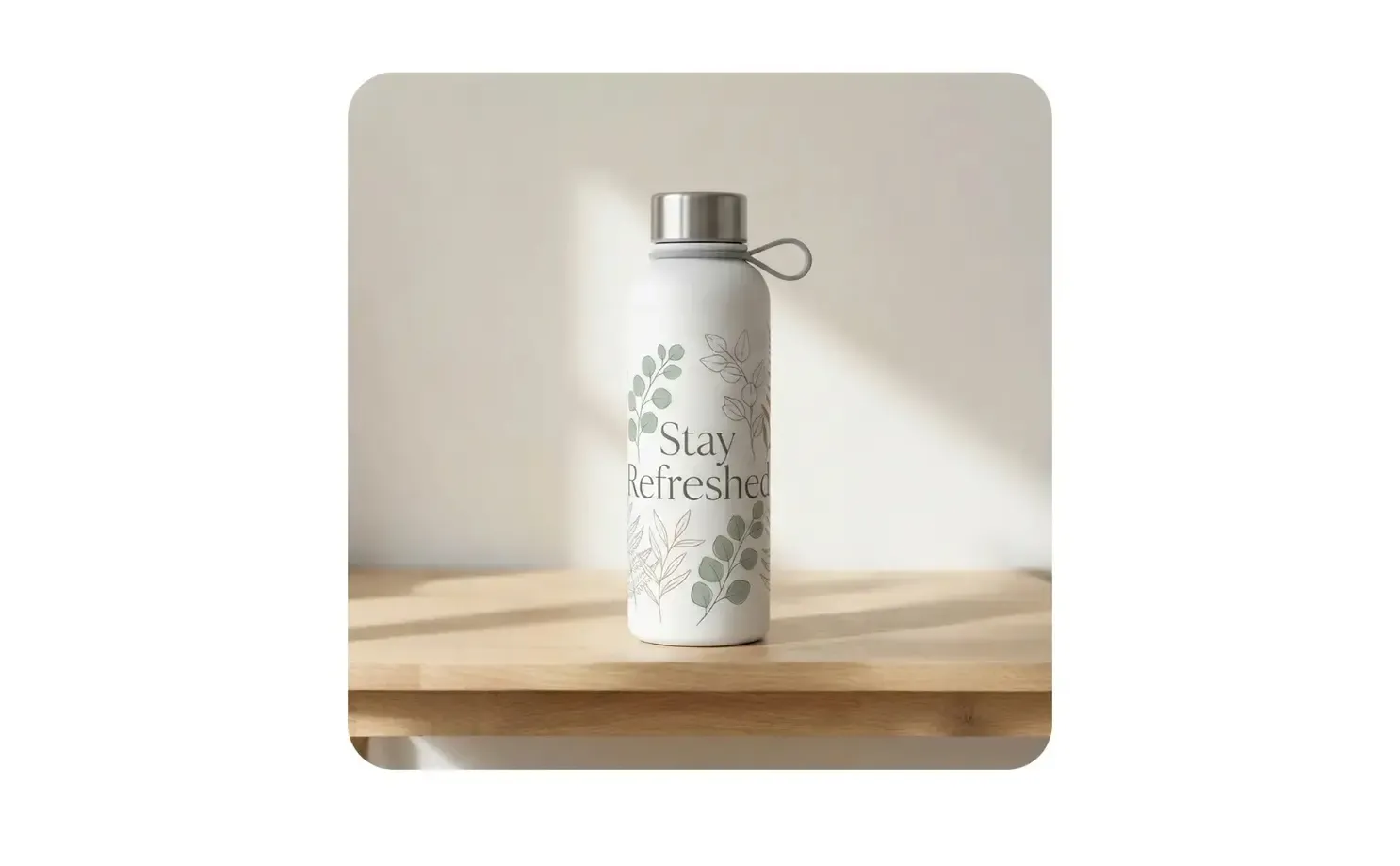 Water Bottle Mockup product-content workflow
