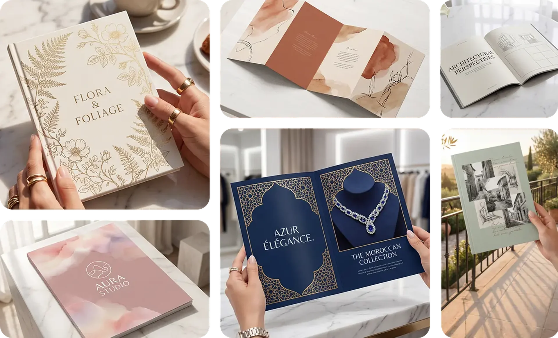 Editable mockup from your own booklet photo for Booklet Mockup