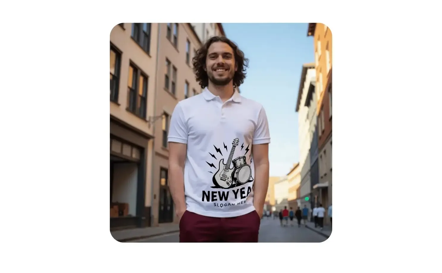 Polo Shirt Mockup product-content workflow