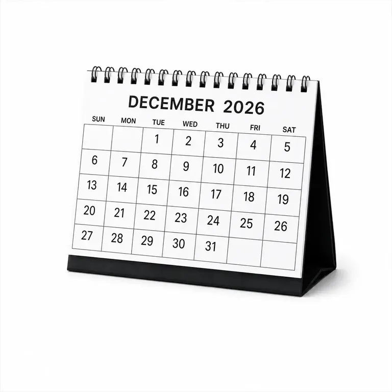 Calendar Mockup