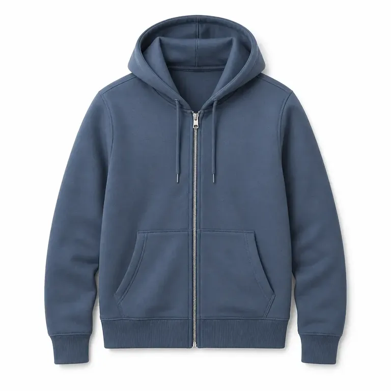 Zipper Hoodie Mockup