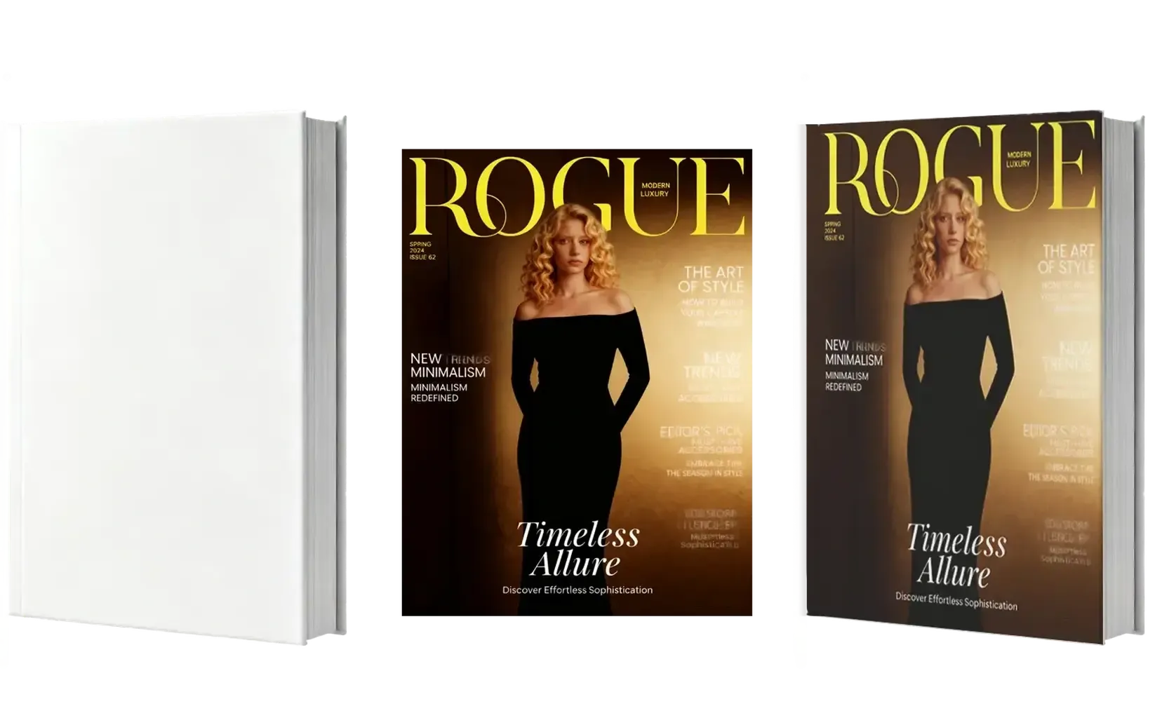 Create and approve the first mockup