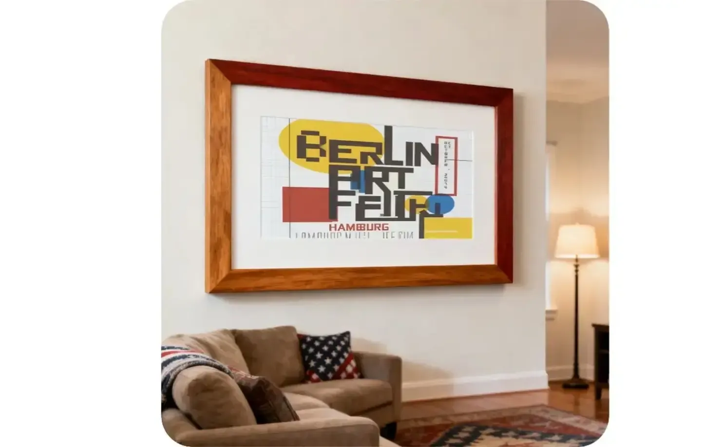 Wall Art Mockup product-content workflow
