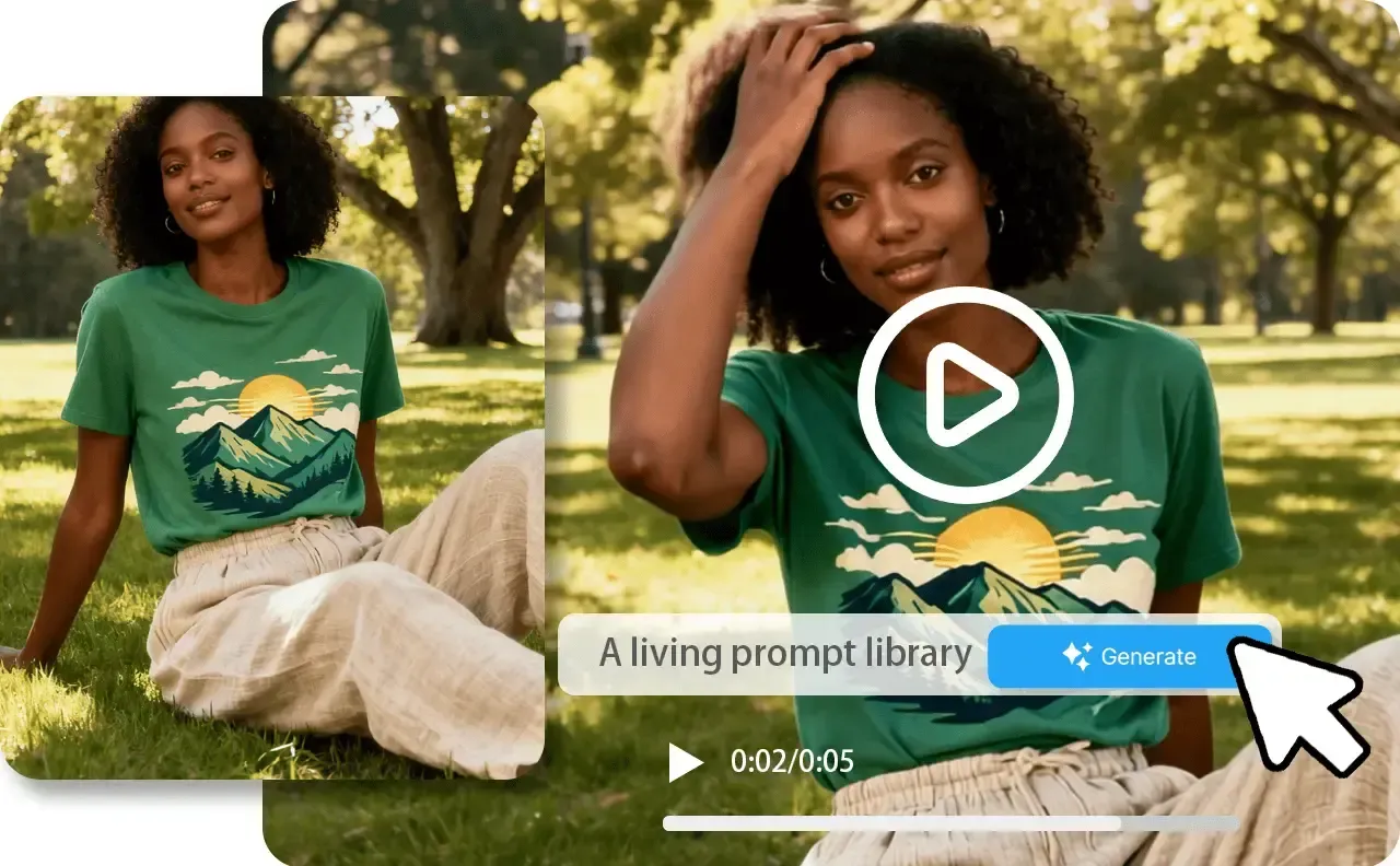 T-Shirt Video Mockup product-content workflow