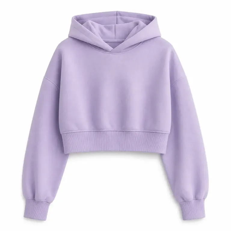 Cropped Hoodie Mockup