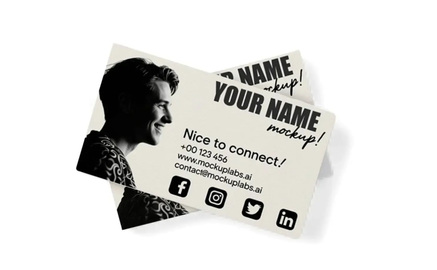 Business Card Mockup product-content workflow